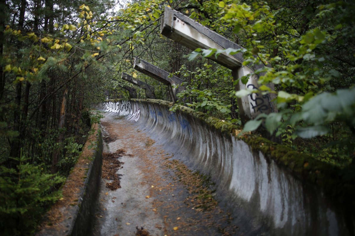1984-winter-olympics-the-broken-down-bobsled-track-at-mount-trebevic-