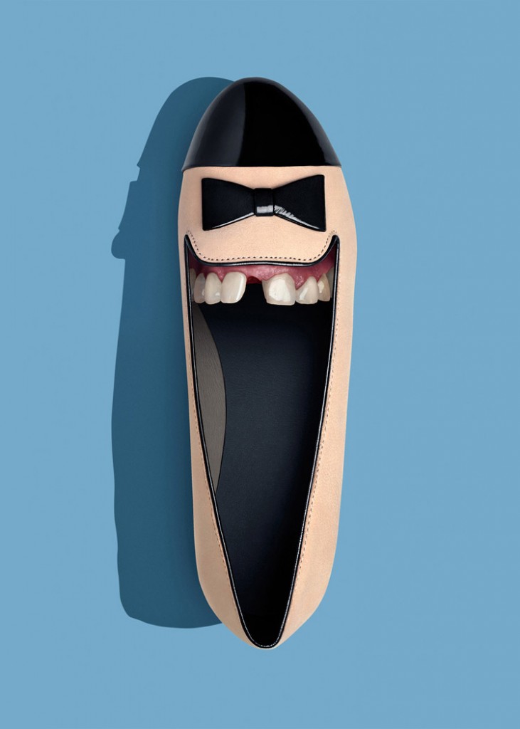 Photos Portray Shoes with Teeth Lost in