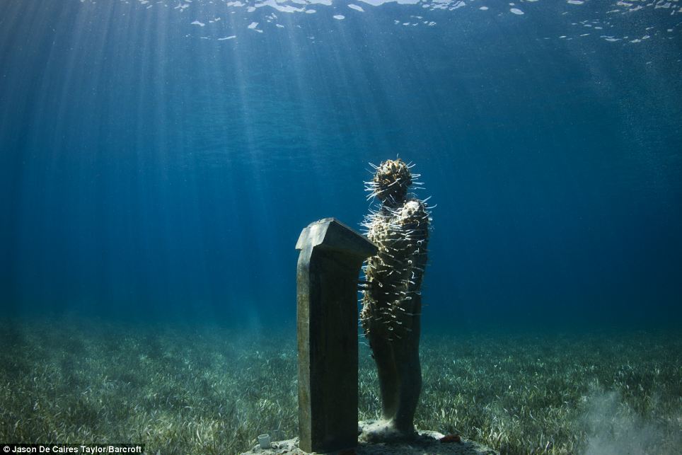 World S Largest Underwater Museum Embodies Hope Lost In Internet