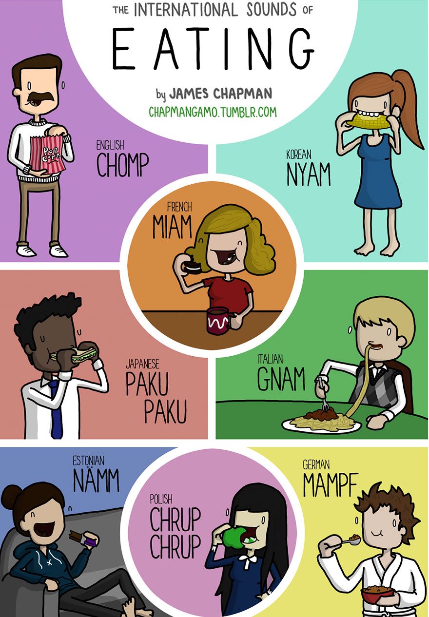 different-languages-expressions-illustrations-james-chapman-eating-sounds