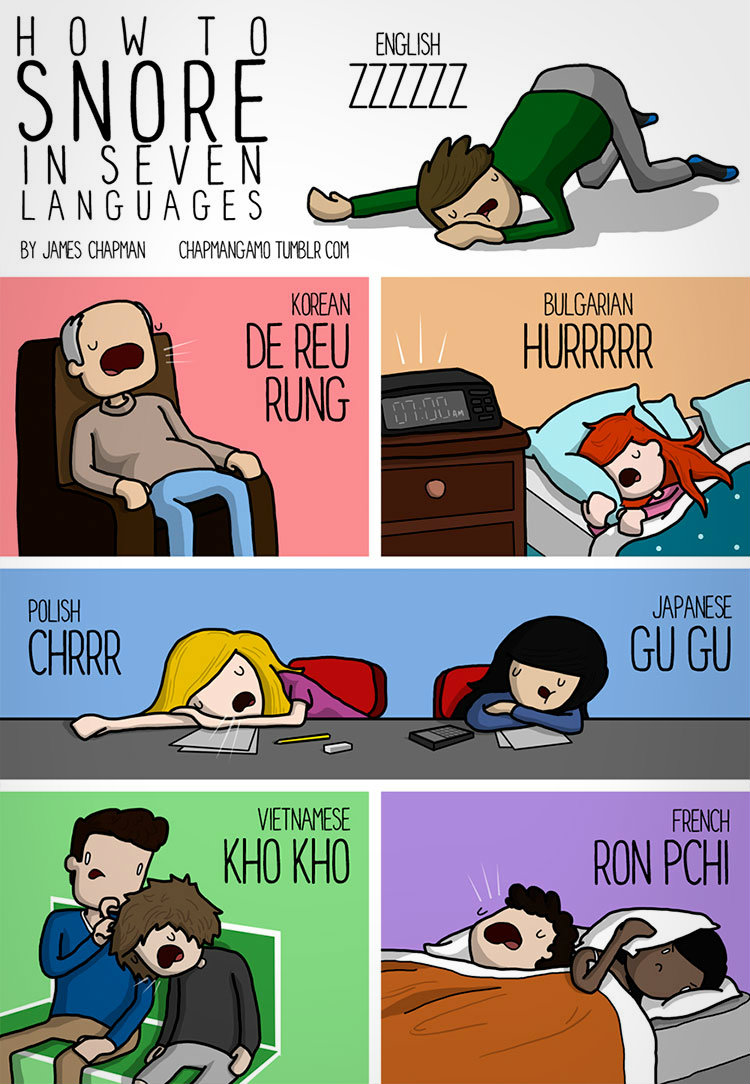 different-languages-expressions-illustrations-james-chapman-snoring