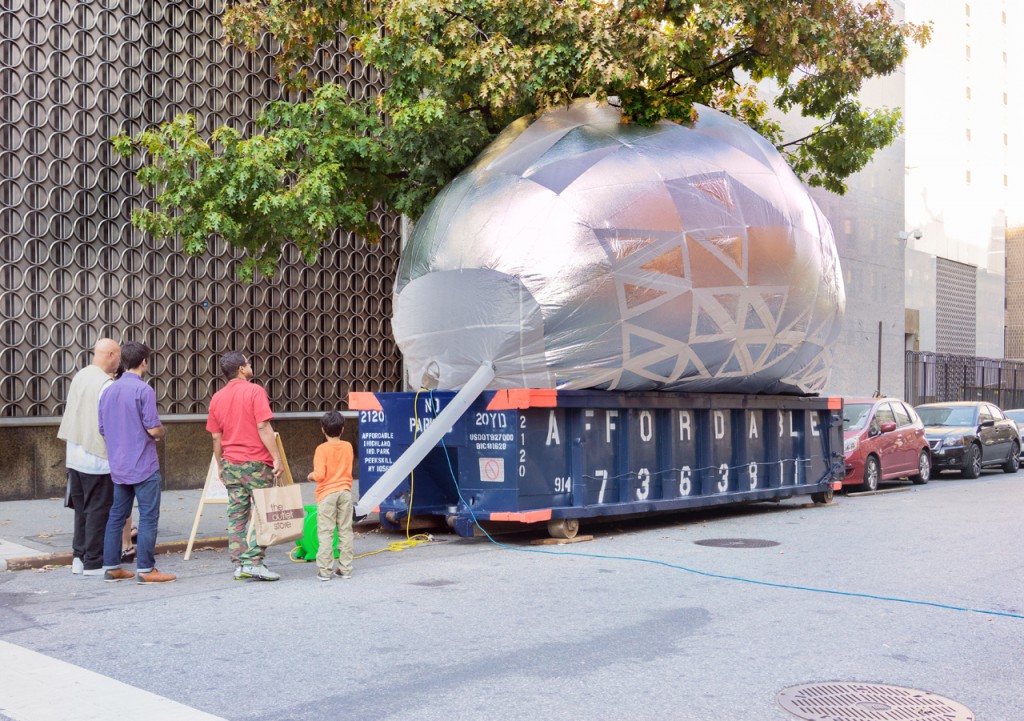 Inflato Dumpster Offers Solution to Much Needed Space | Lost in Internet