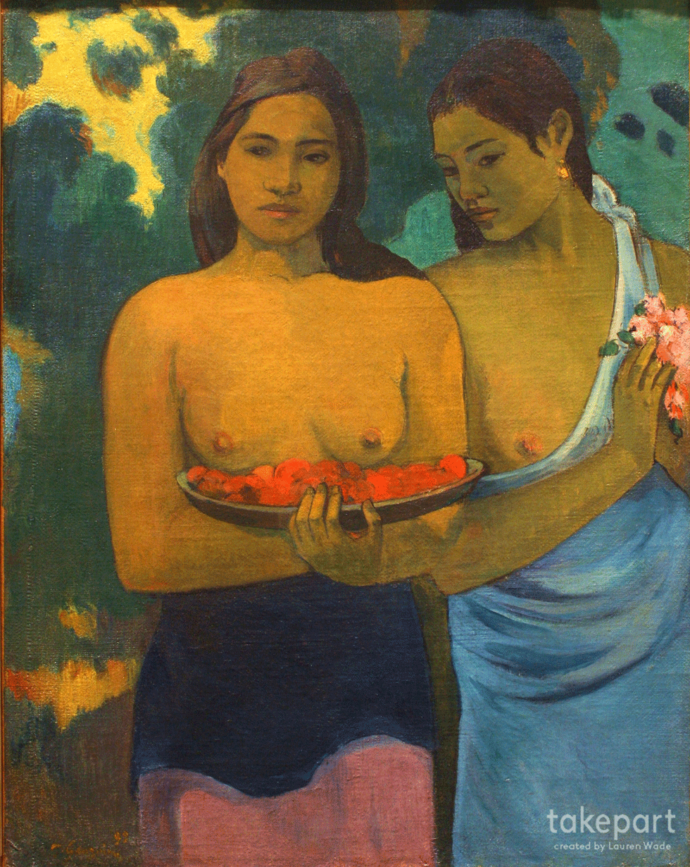 lauren_wade_takepart.com_Paul_Gauguin_-_Two_Tahitian_Women