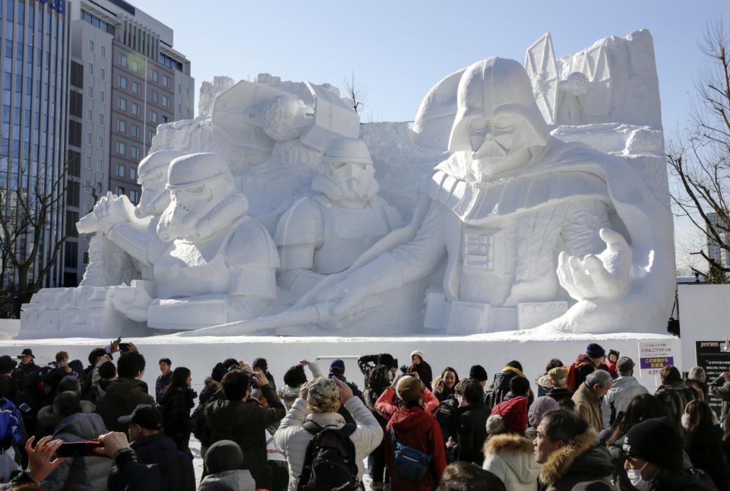 Sapporo Snow Festival began in Japan