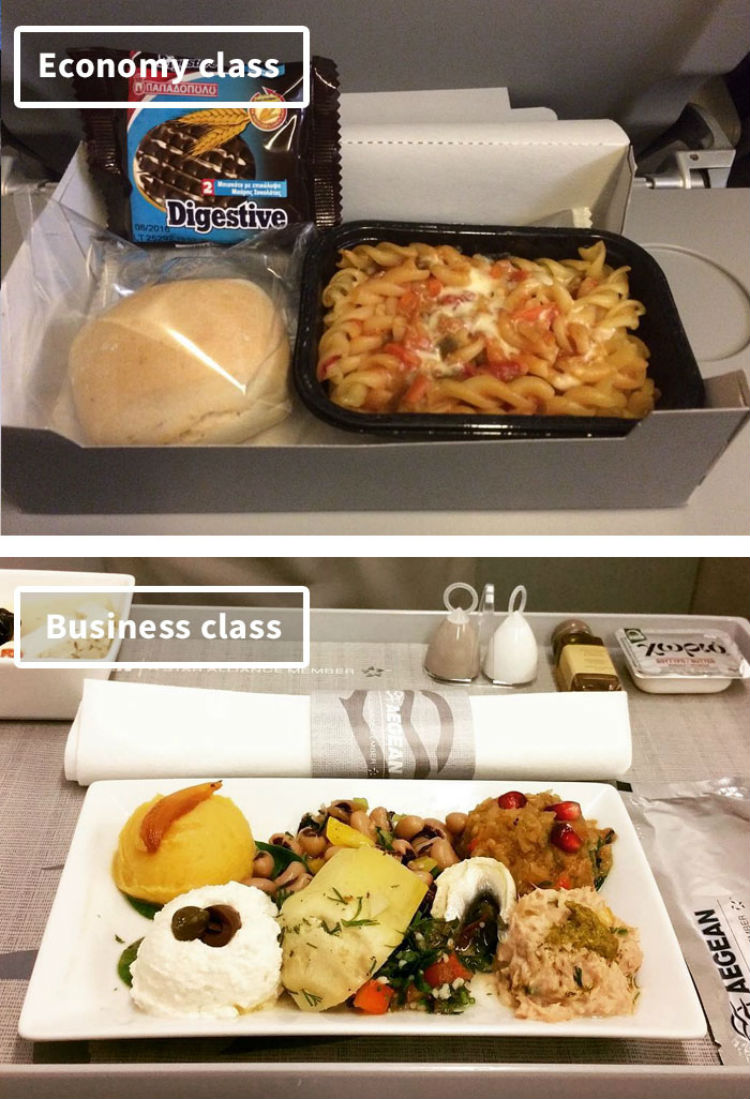 airline-food-business-vs-economy-compared-aegean-airlines